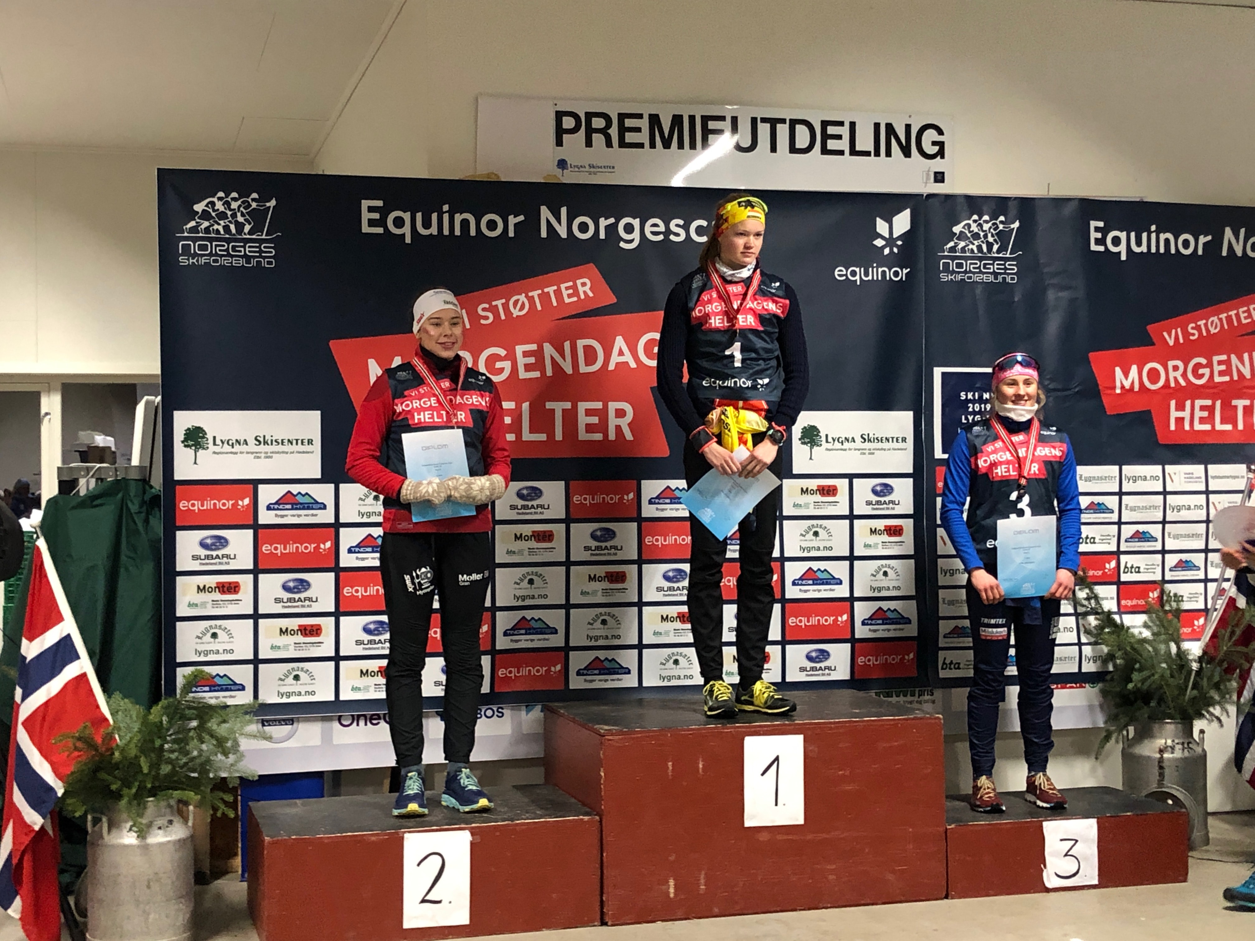 Gratulerer Anna Heggen med 2.plass på sprinten i dag.